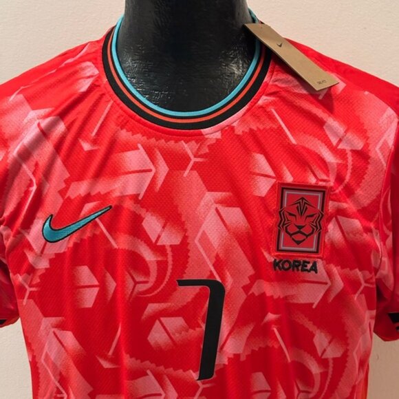 Korea Son Heung-Min Jersey # 7 , Unisex - Picture 7 of 16